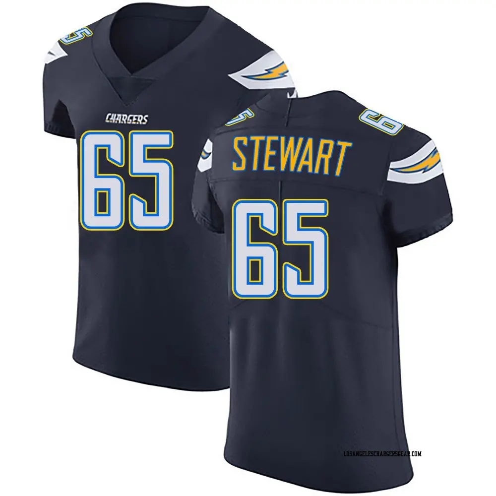 Elite Navy Blue Men's Corey Stewart Los Angeles Chargers Team Color Vapor Untouchable Jersey