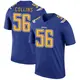 Legend Royal Men's Chris Collins Los Angeles Chargers Color Rush Jersey