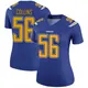 Legend Royal Women's Chris Collins Los Angeles Chargers Color Rush Jersey