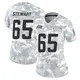 Limited Arctic Camo Women's Corey Stewart Los Angeles Chargers 2024 Salute to Service Jersey