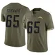 Limited Olive Youth Corey Stewart Los Angeles Chargers 2022 Salute To Service Jersey